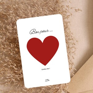 Cartão surpresa personalizado para raspar, anúncio de gravidez, vale-presente para raspar, união estável, pedido de casamento, testemunha, fim de semana imagem 3