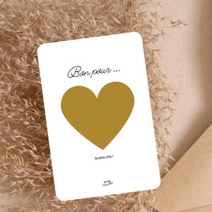 Cartão surpresa personalizado para raspar, anúncio de gravidez, vale-presente para raspar, união estável, pedido de casamento, testemunha, fim de semana imagem 7
