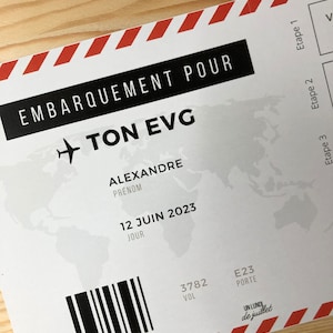 Carte à gratter pour EVG, programme EVG, carte personnalisable, futur marié, cadeau enterrement de vie de garçon, animation evg image 7