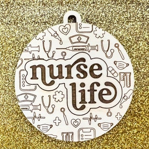Nurse Life || Nurse SVG || Healthcare SVG || Nursing Digital File || Digital Download