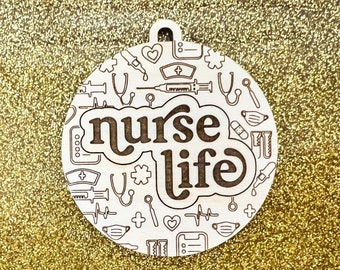 Nurse Life || Nurse SVG || Healthcare SVG || Nursing Digital File || Digital Download