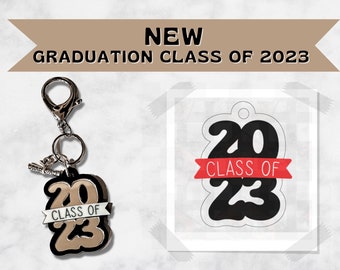 Class of 2023 || 2023 Graduation || Laser Cut File || Glowforge SVG || Layered SVG || 2023 SVG