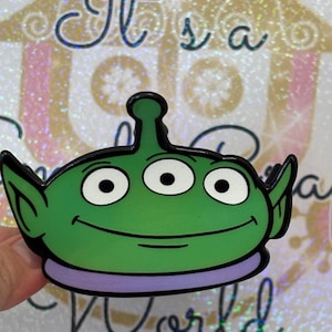 Alien- Toy Story Inspired Claw Hair Clip