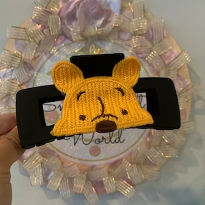 Winnie the Pooh Inspired Hair Clip
