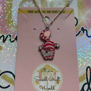 Cheshire Cat Inspired Necklace