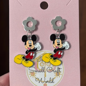 Mickey Mouse Inspired Earrings