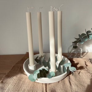 Advent carnz modern, Advent bowl for four candles trend 2023