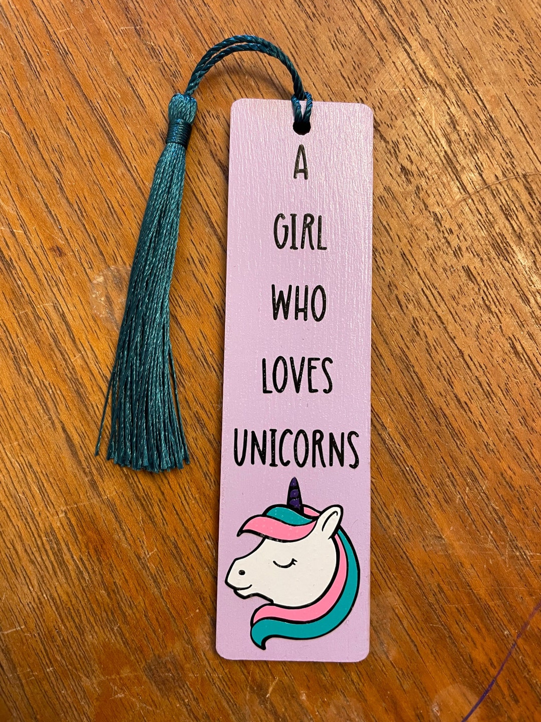 Unicorn Bookmark Personalised Bookmark Childrens Bookmark Handmade Bookmark Handmade Gifts Etsy UK