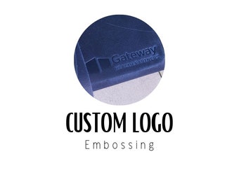 Custom logo heat embossing