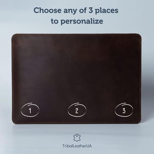 Funda de piel para MacBook Air/Pro con forro de fieltro: Funda personalizada para MacBook imagen 9