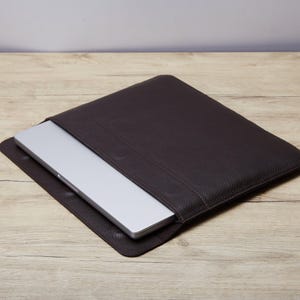 Vintage Leather Sleeve for Surface Laptop & Book. Handmade Case for Surface Go. Personalized Laptop Cover. Anniversary Gift for Him