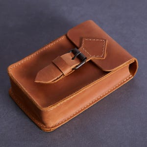 Monogram leather tarot card case. Personalized tarot card holder for Oracle card. Divination tools for Her. Fast shipping from a US stock