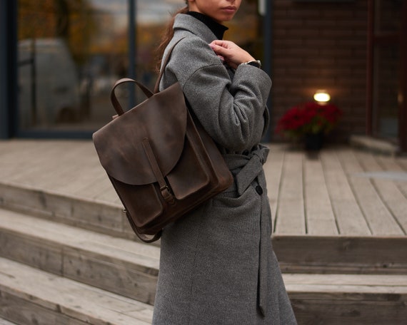 Buy Brown & Grey Backpacks for Men by MONA B Online | Ajio.com