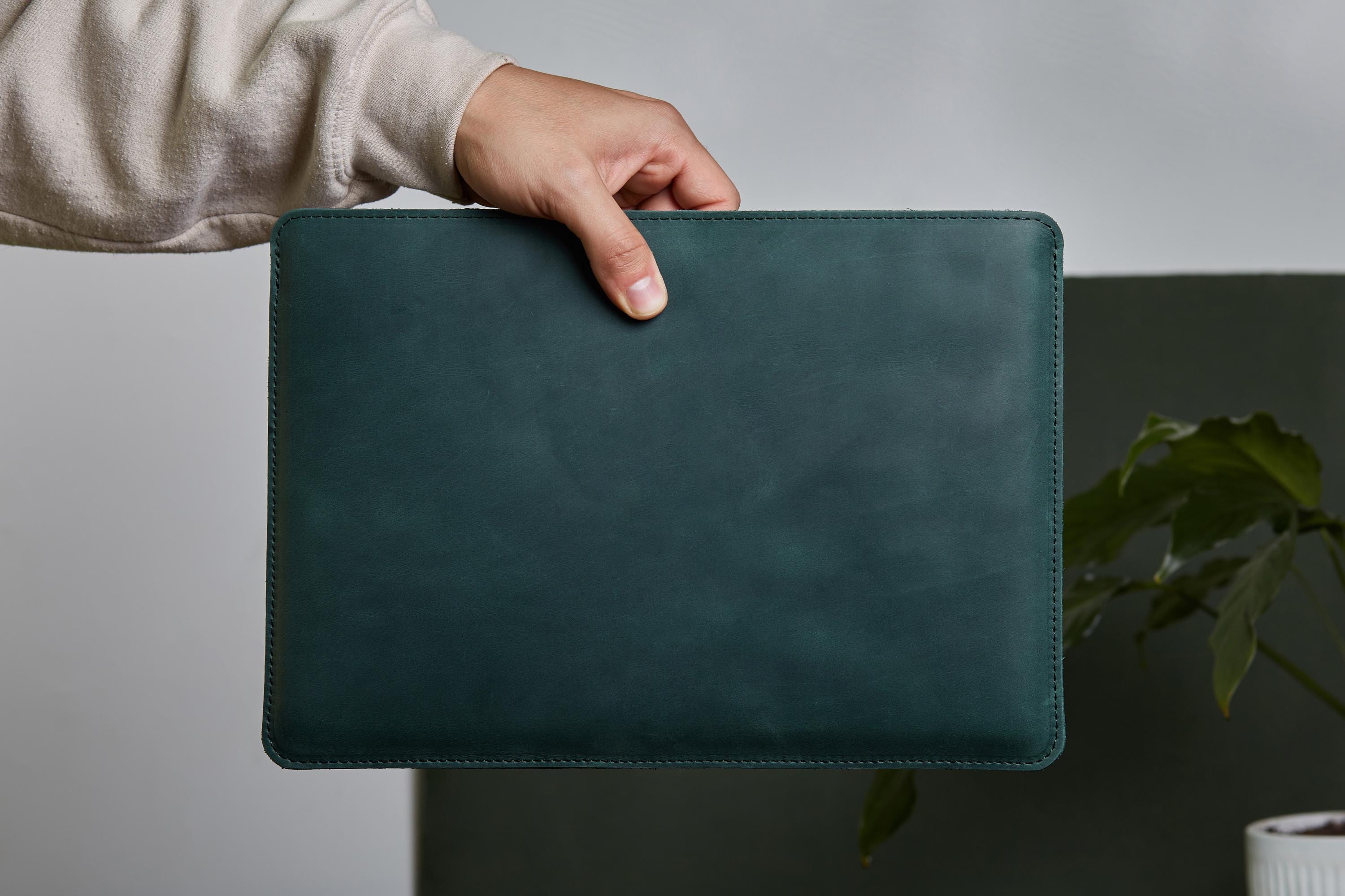 Etsy leather laptop sleeve sales