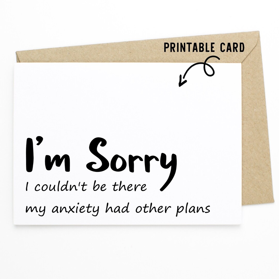 Buy Sarcastic Sympathy Card I'm Sorry Printable Download Online in ...