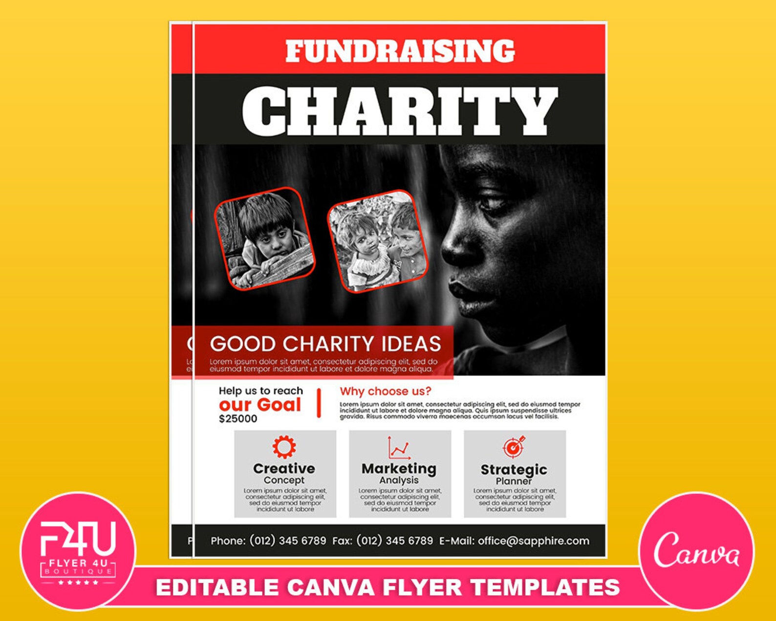 Image 2 for Bbq Fundraiser Flyer Template