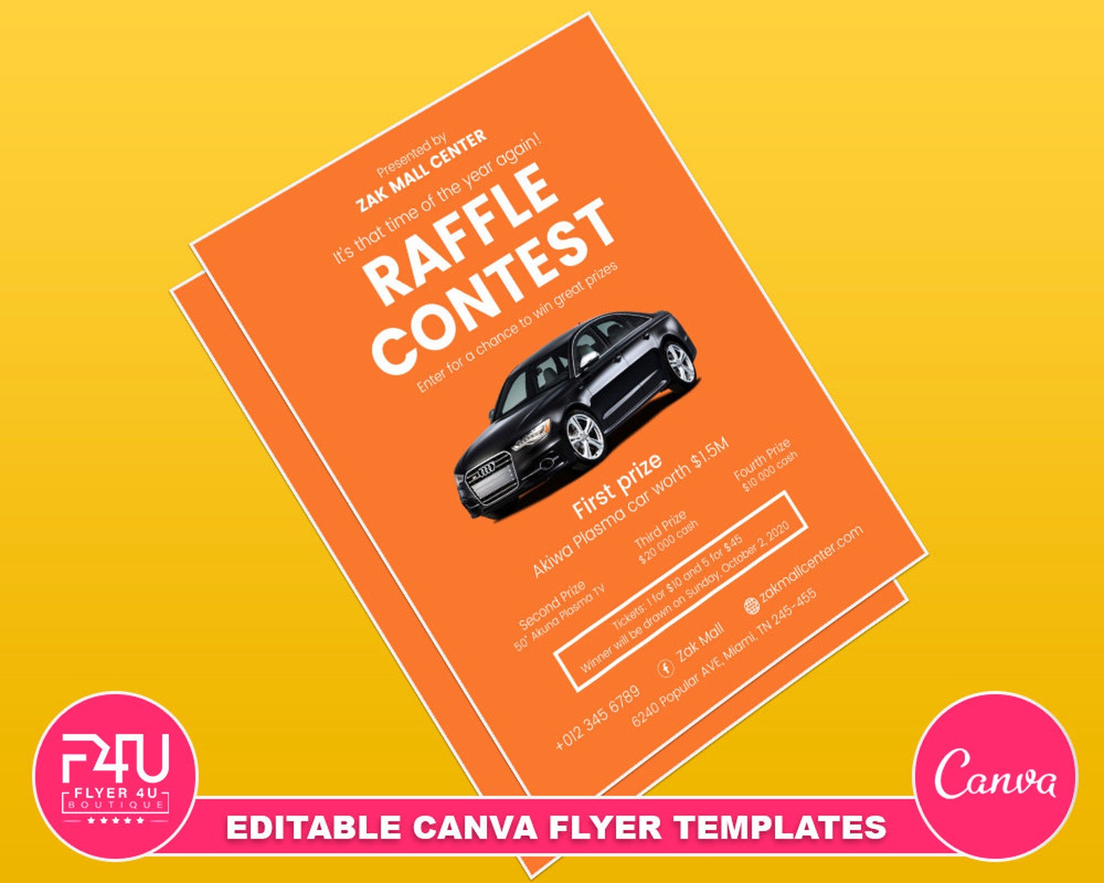 Raffle Flyer DIY Canva Raffle Flyer Template 2022 Editable Etsy raffle-flyer-diy-canva-raffle-flyer-template-2022-editable-etsy
