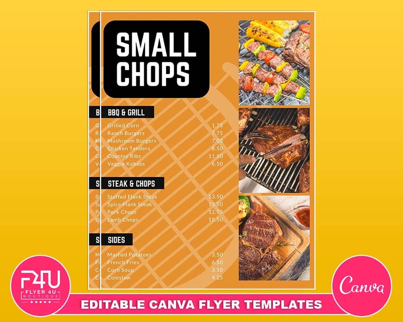 Small Chops Flyer DIY Canva Small Chops Flyer Template 2022 Etsy