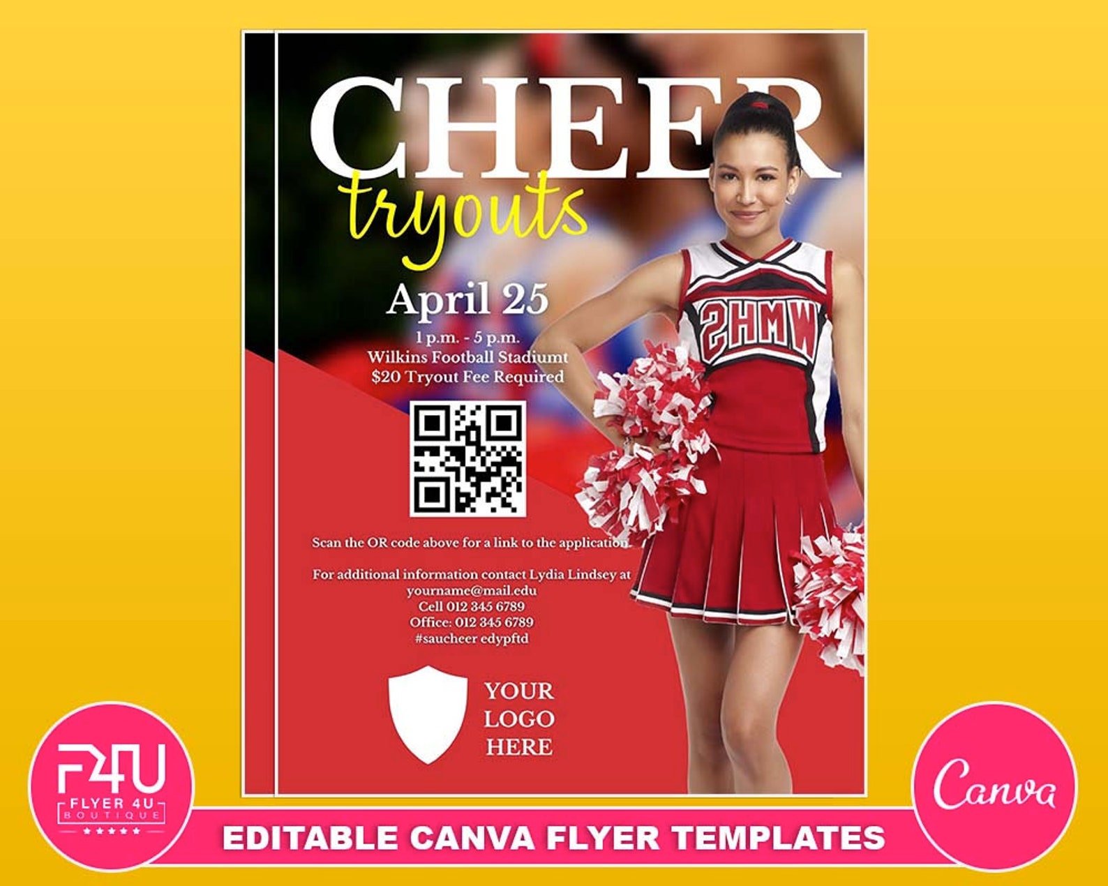 Cheerleading Flyer DIY Canva Cheerleading Flyer Editable Etsy Cheerleading Flyer DIY Canva Cheerleading Flyer Editable Etsy