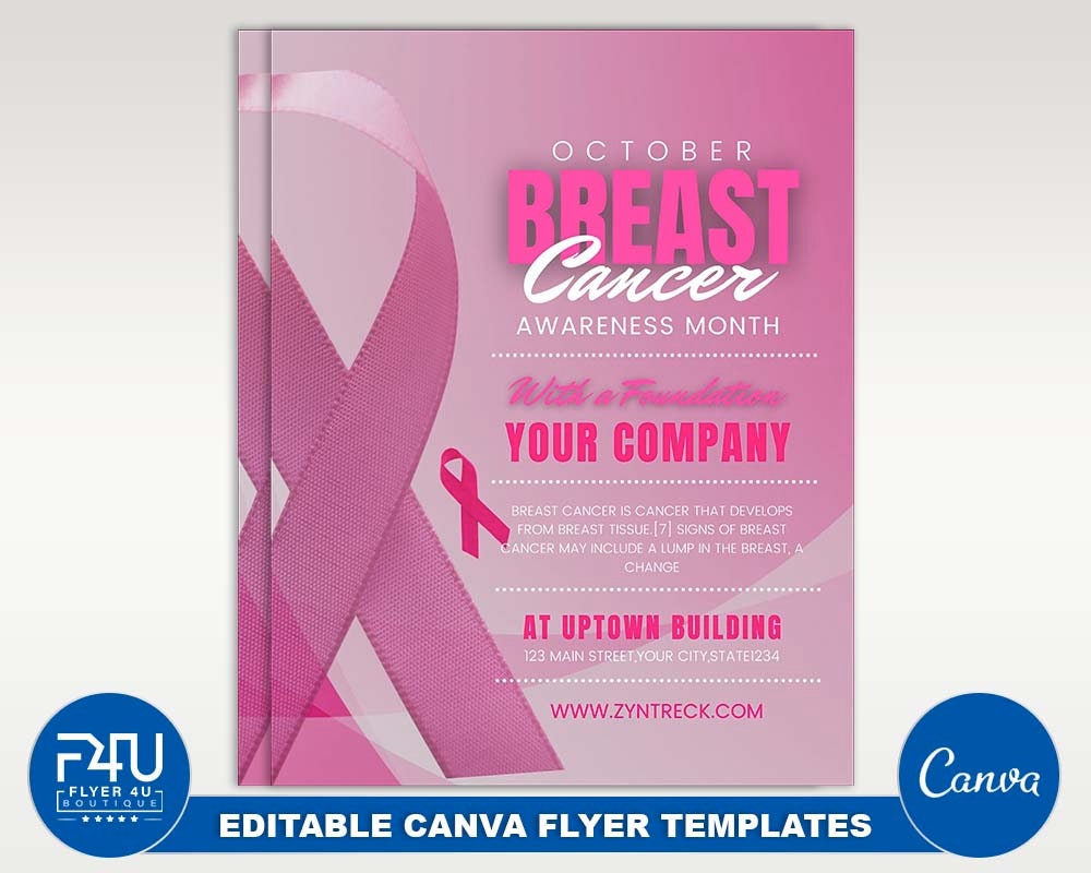 Cancer Fundraiser Flyer