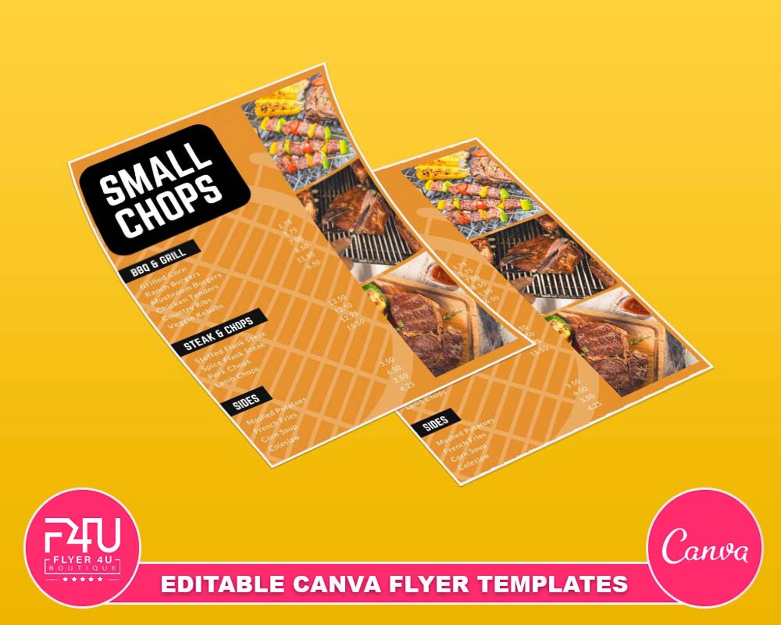 Small Chops Flyer DIY Canva Small Chops Flyer Template 2022 Etsy