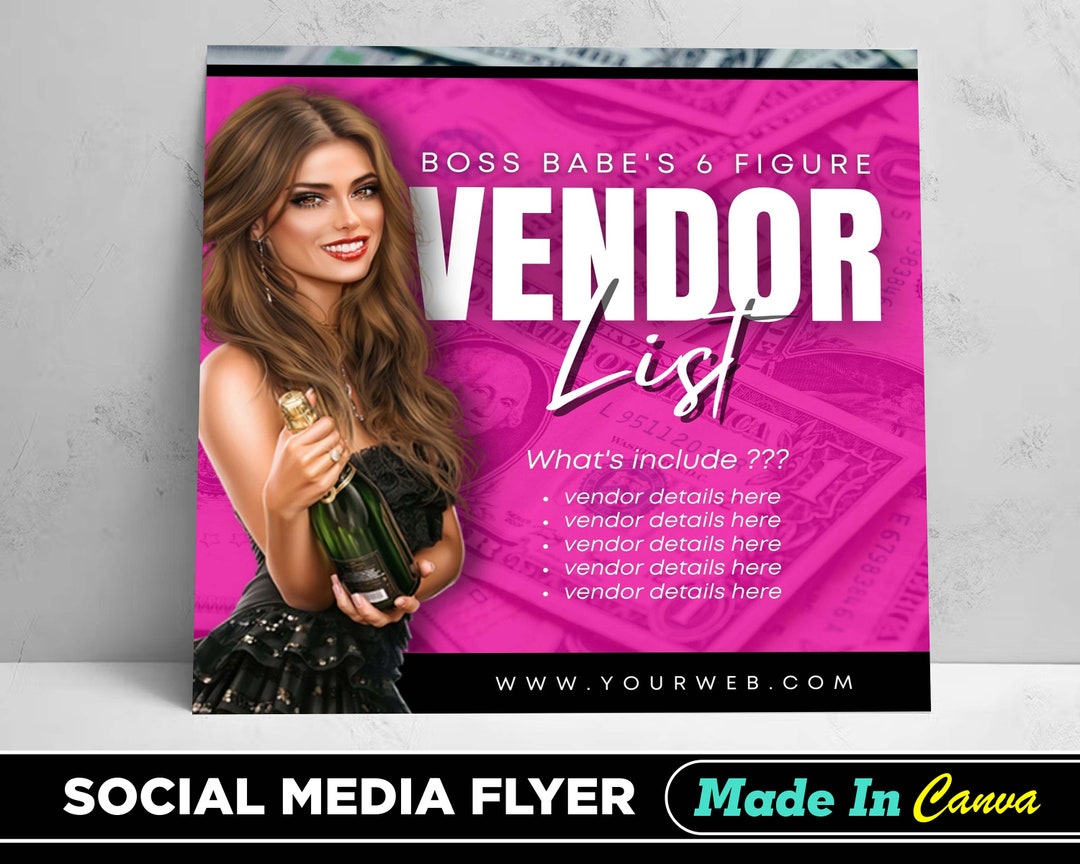 Vendor Flyer DIY Canva Vendor Flyer Template 2022 Editable Social Vendor Flyer DIY Canva Vendor Flyer Template 2022 Editable Social