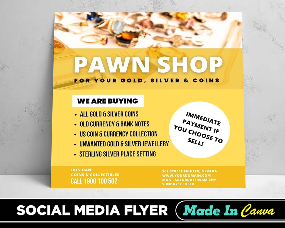 business plan template for pawn shop