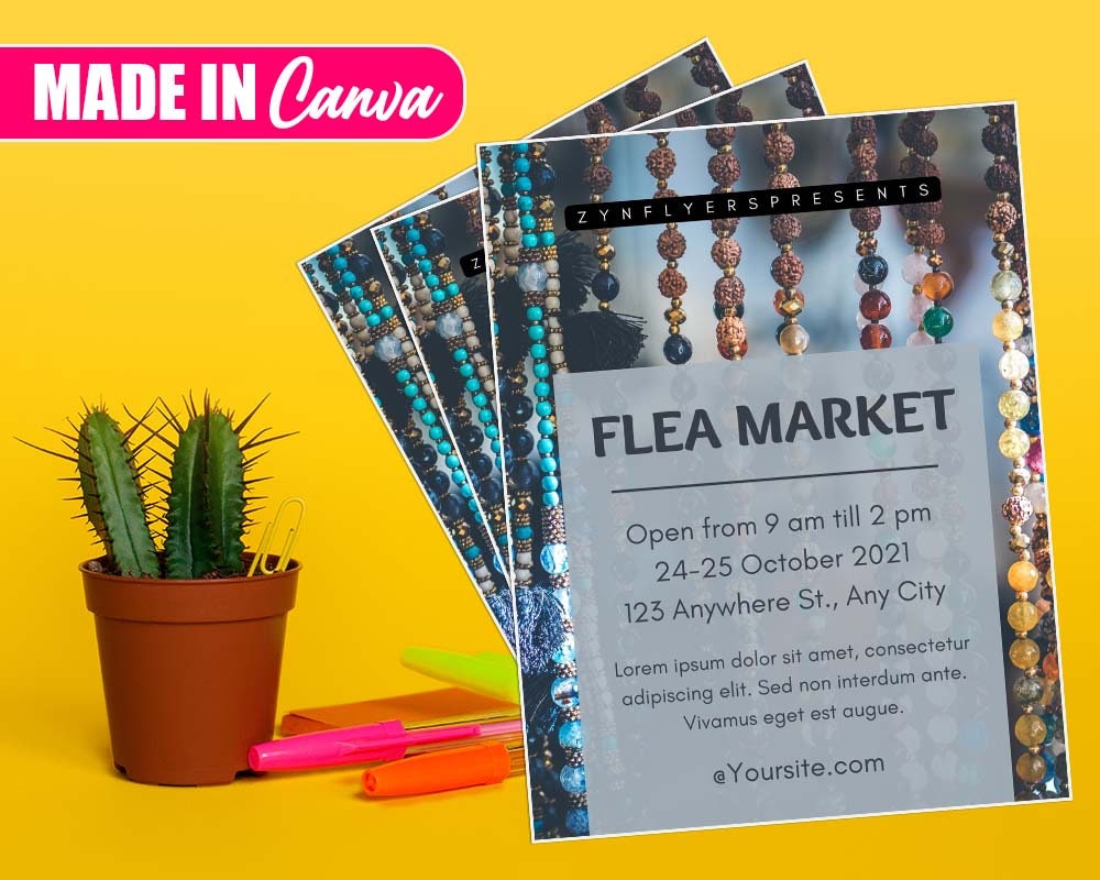 Flea Market Flyer Templates
