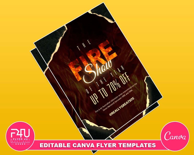 Fire Show Flyer DIY Canva Fire Show Flyer Template Editable Etsy Fire Show Flyer DIY Canva Fire Show Flyer Template Editable Etsy