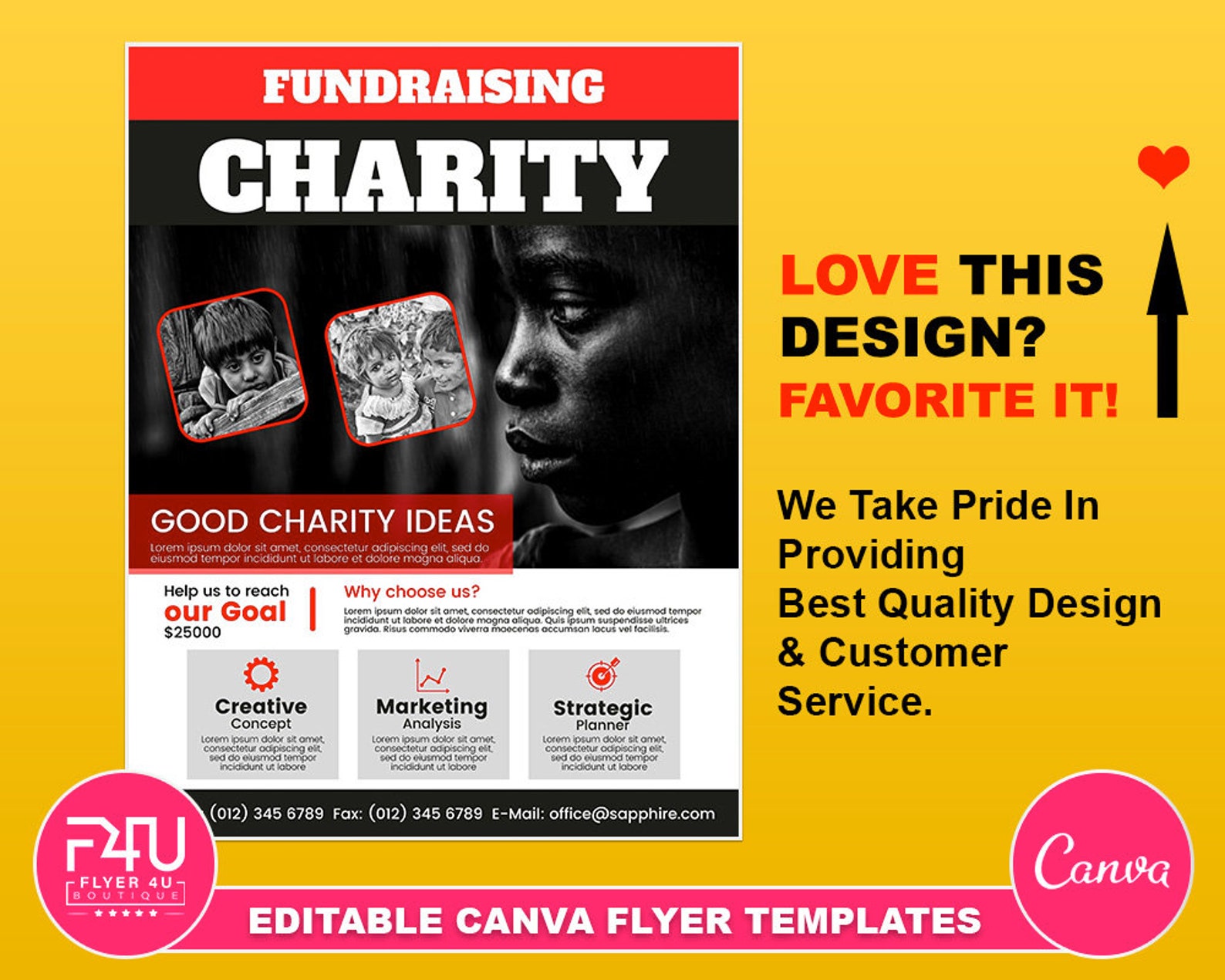 fundraiser-flyer-diy-canva-fundraiser-flyer-template-2022-etsy