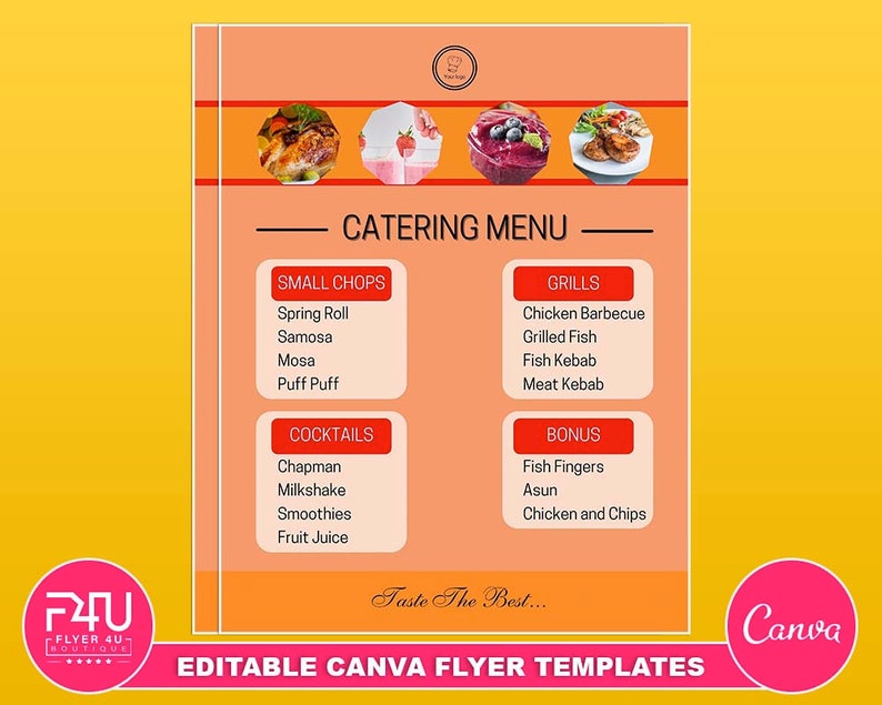 Small Chops Flyer DIY Canva Small Chops Flyer Template 2022 Etsy