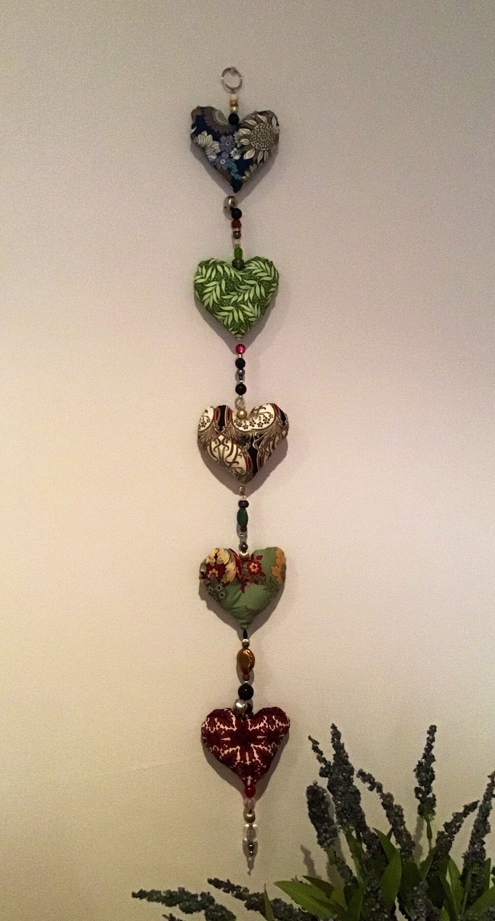 Hearts wall hanging Etsy