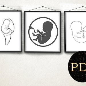Mother with baby cross stitch pattern Modern cross stitch PDF  Counted cross stitch Instant download. 3 easy  patterns.