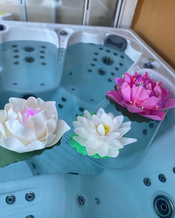 Belles Fleurs Décoratives Pour La Piscine, Le Jacuzzi, Salle de Bain, Jardin.