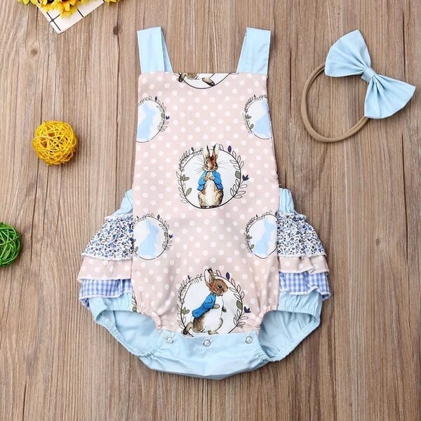 Peter Rabbit Baby Clothes Etsy UK