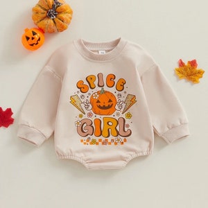 Halloween romper, Halloween costume, baby romper, girl romper, unisex romper, pumpkin costume, pumpkin, fancy dress, baby clothes