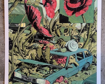 Poppy Field | Giclée print | Micha Huigen