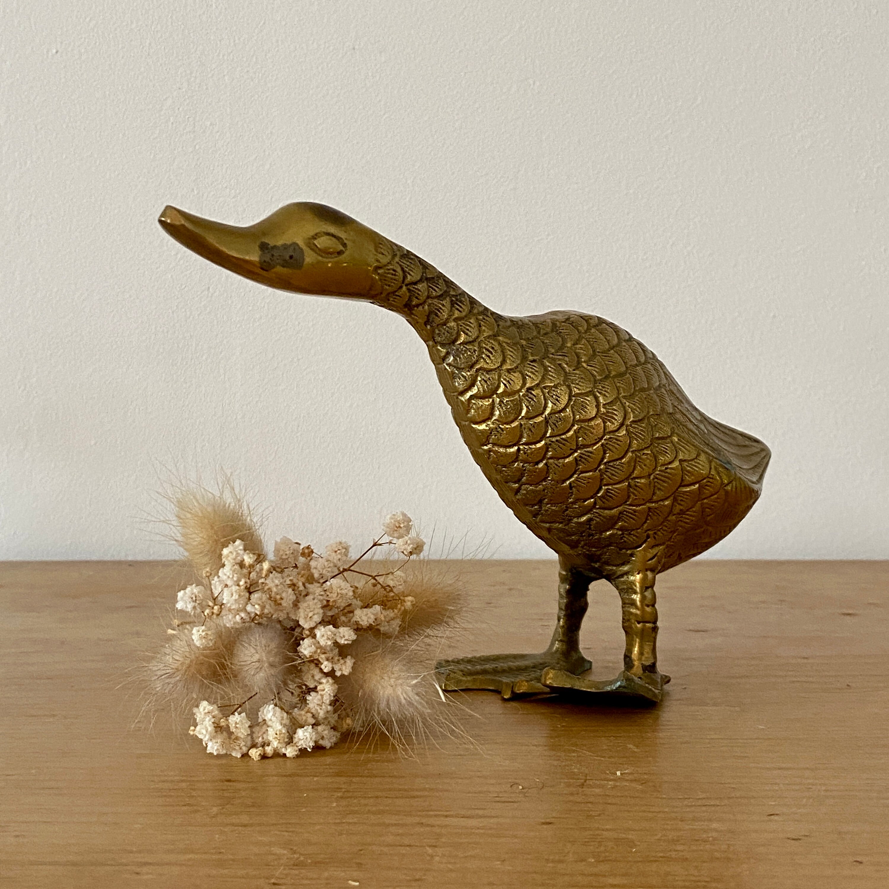 Canard Vintage en Laiton