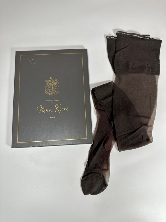 Vintage Nina Ricci Paris Stockings *Box of 2 Pairs
