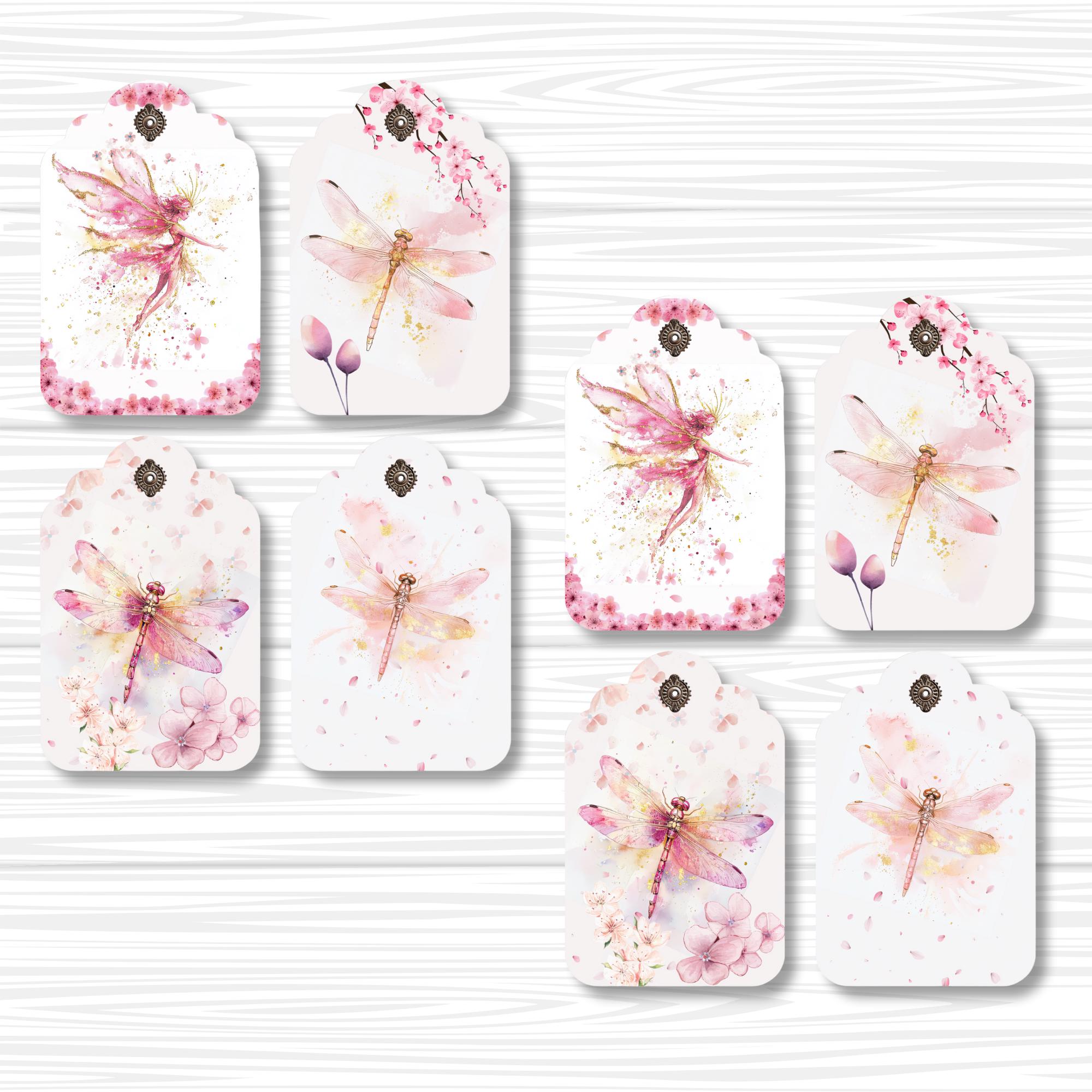 Shabby Chic Pink Junk Journal Bundle, Floral Shabby Chic Papers With ...