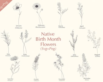 Download Native Flowers Etsy