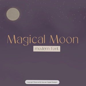 Magic Modern Font | Minimalistische | Handgeschreven lettertype | Boho Font | Cricut Font | Logo Lettertype | Svg Font | Canva Font | Bruiloft lettertype