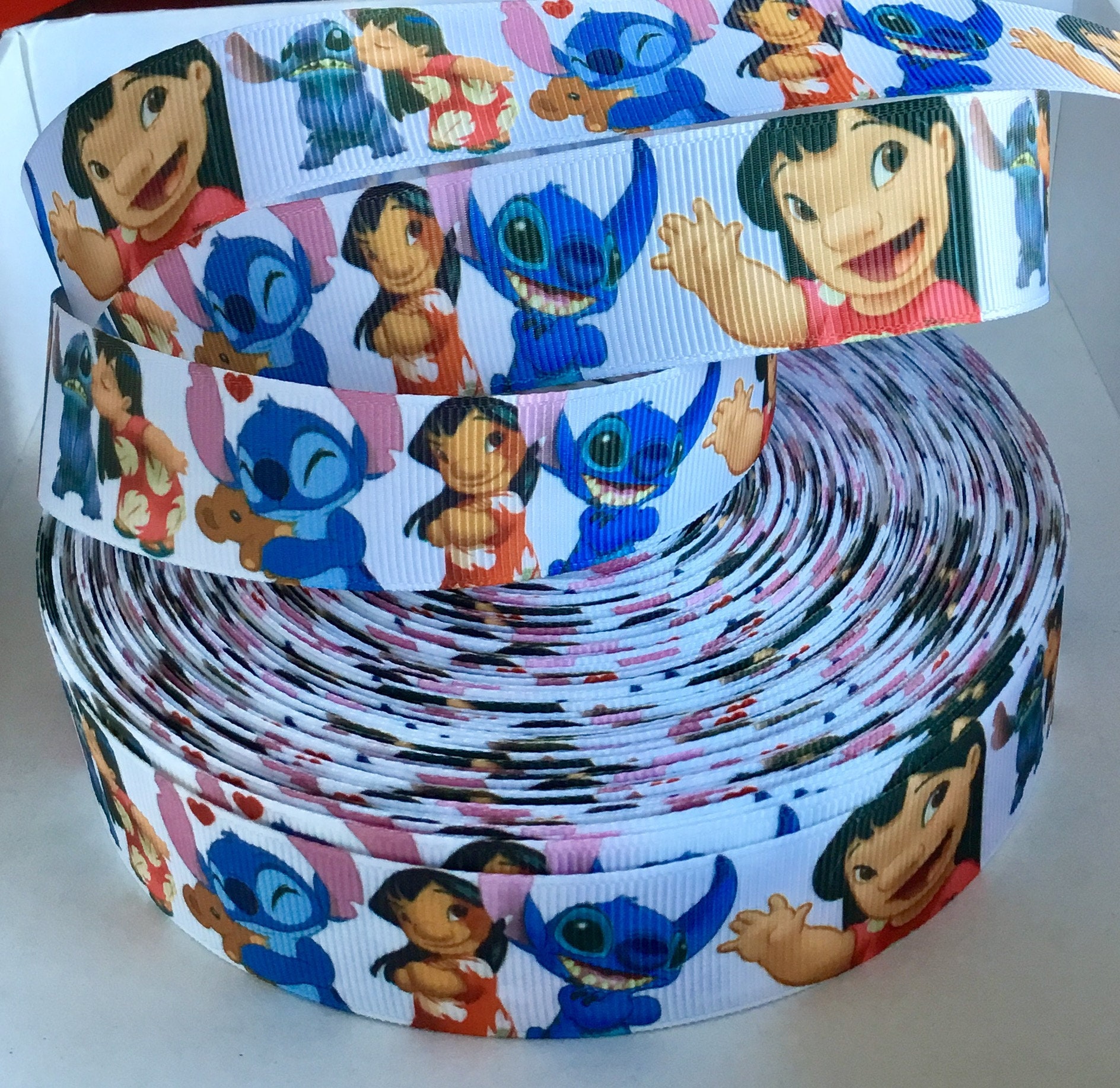 Lilo and Stitch Grosgrain Ribbon Etsy