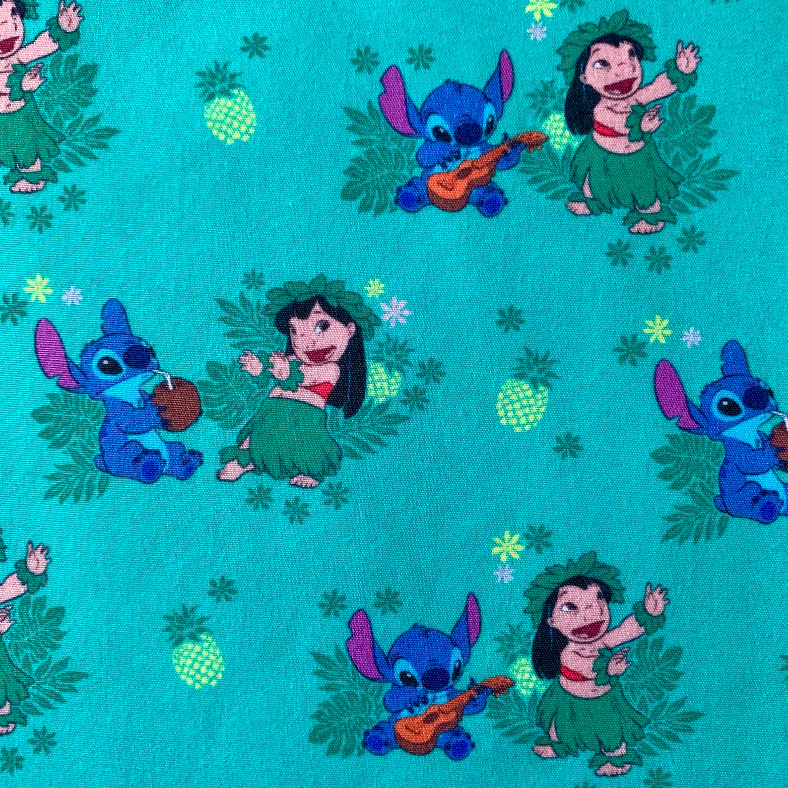 Lilo and Stitch Polycotton Fabric | Etsy