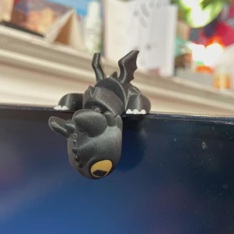 Poseable Toothless Dragon Figure – Inspired by How to Train Your Dragon image 7