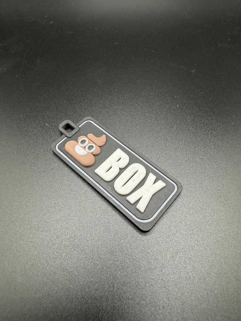 Funny Car Keyring: 3D Printed Sh*tbox Keychain image 6