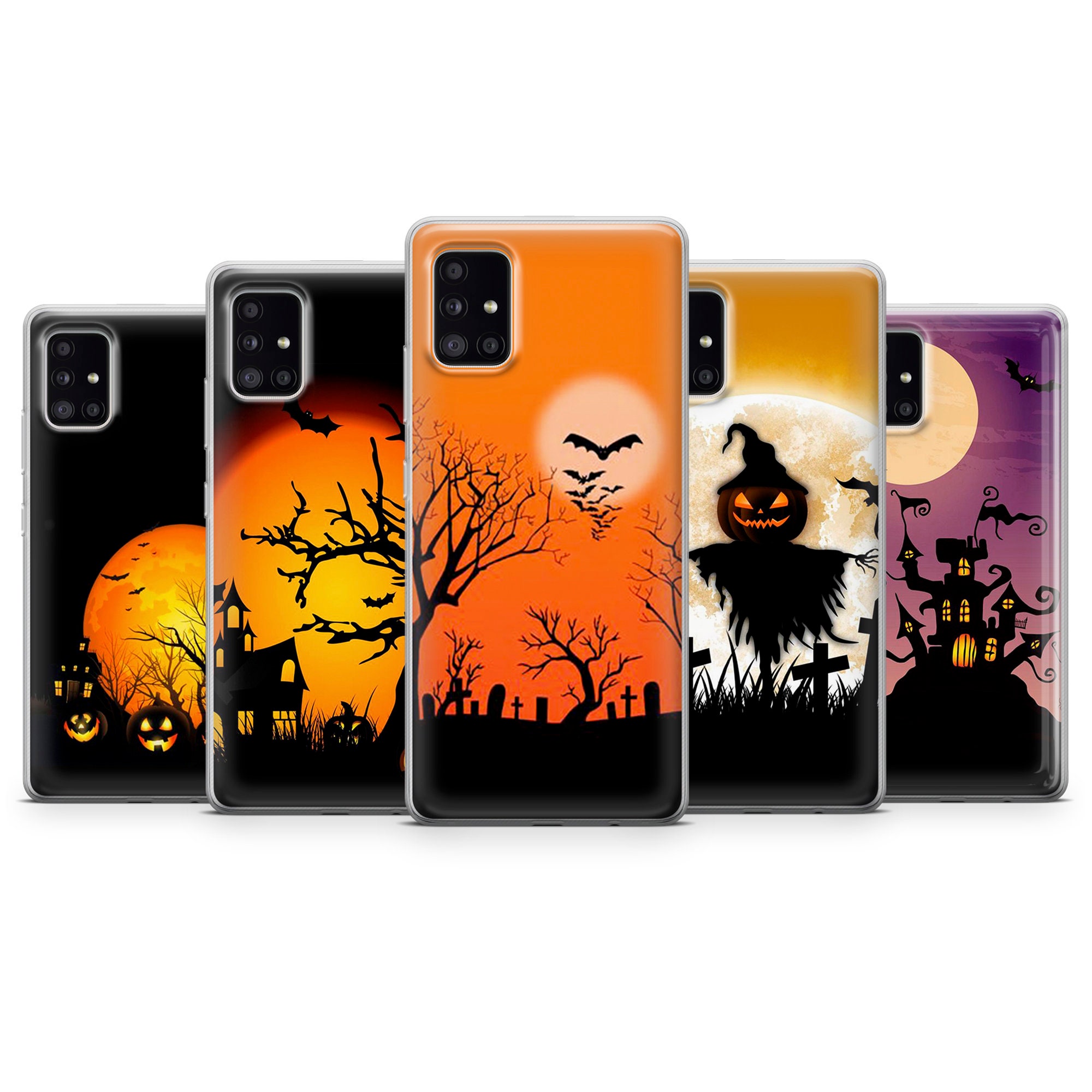 Halloween Phone case Fall Leaves Cover fits for iPhone 7 8 Etsy