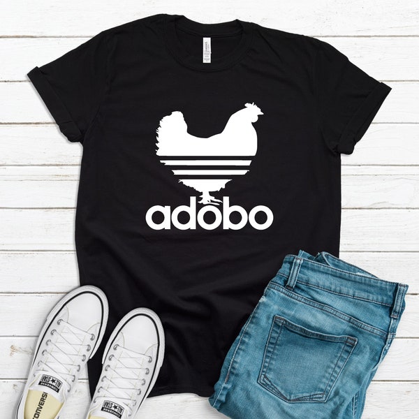 Adobo Chicken T Shirt. Funny T Shirts, Casual,  Casual Wear, Unisex T Shirts. Filipino Shirt, Phillipines, Foodie, Foods, South East Asian