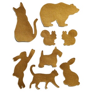 Animal Patches Choose Colour Self-Adhesive Repair Patches for Down Jackets image 9
