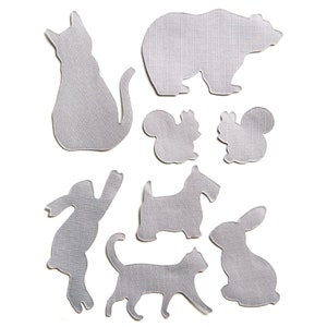 Animal Patches Choose Colour Self-Adhesive Repair Patches for Down Jackets image 8